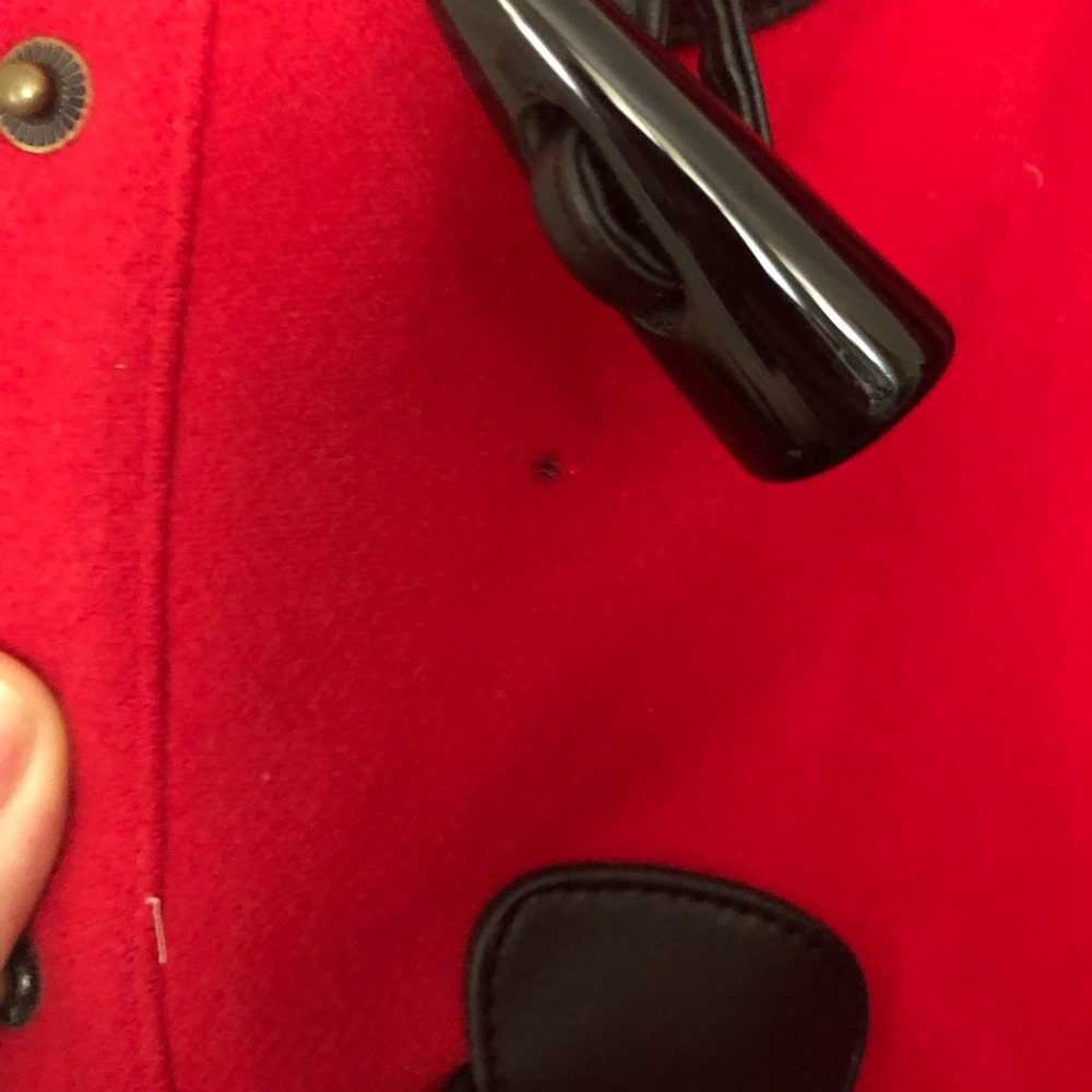 Beautiful a line red coat - Picture 2 of 6